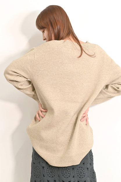 ≪SALE≫Milano Rib Knit Tunic