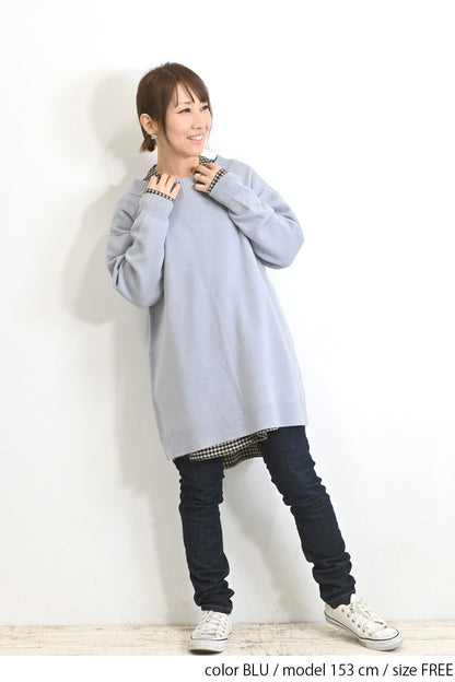 ≪SALE≫Milano Rib Knit Tunic
