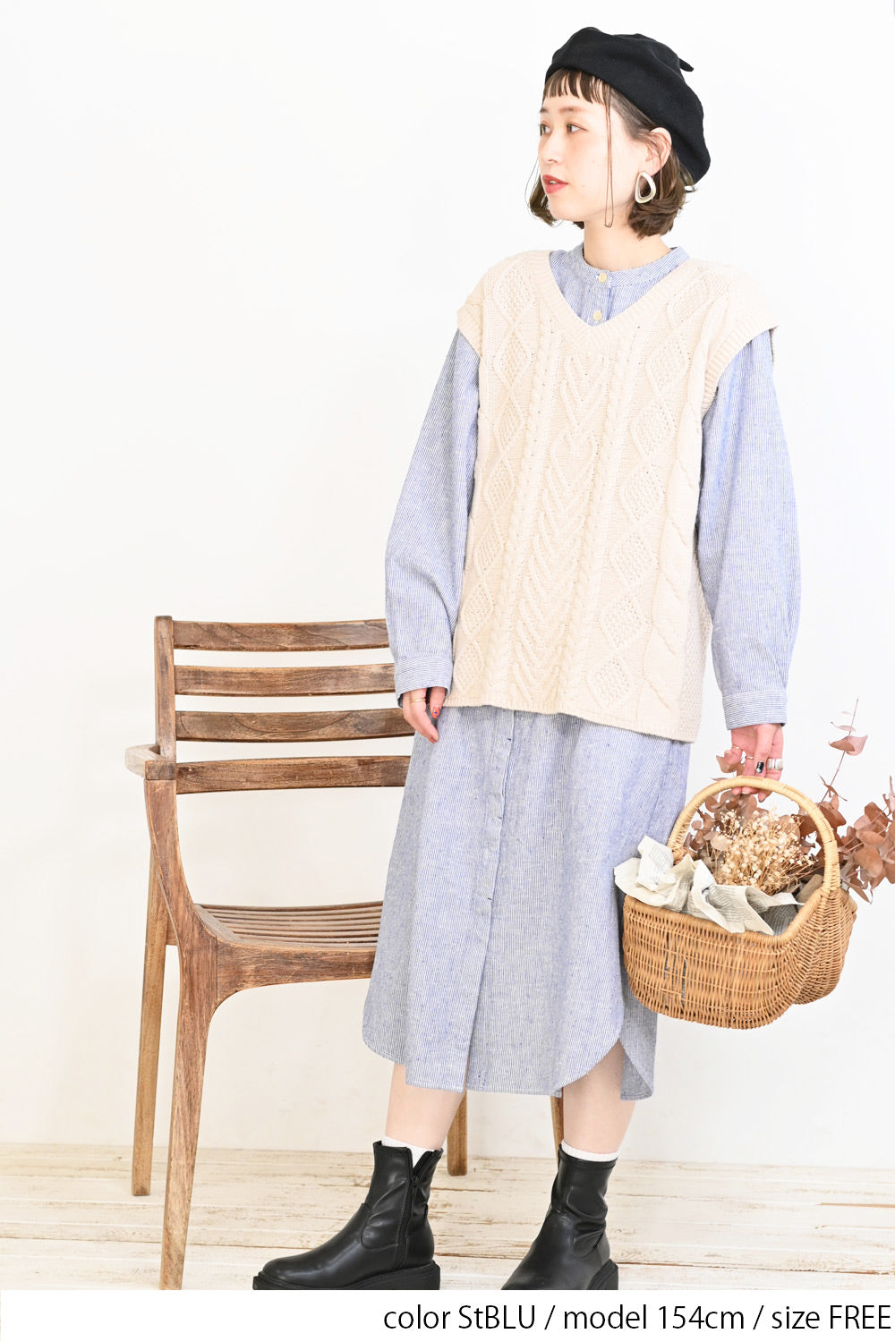 ≪2buy10%off≫ムラ糸ノーカラーシャツワンピース – HEART MARKET