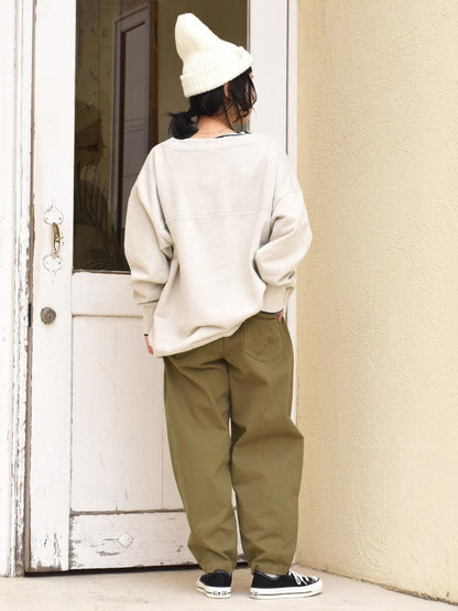 カラーツイルカーブパンツ